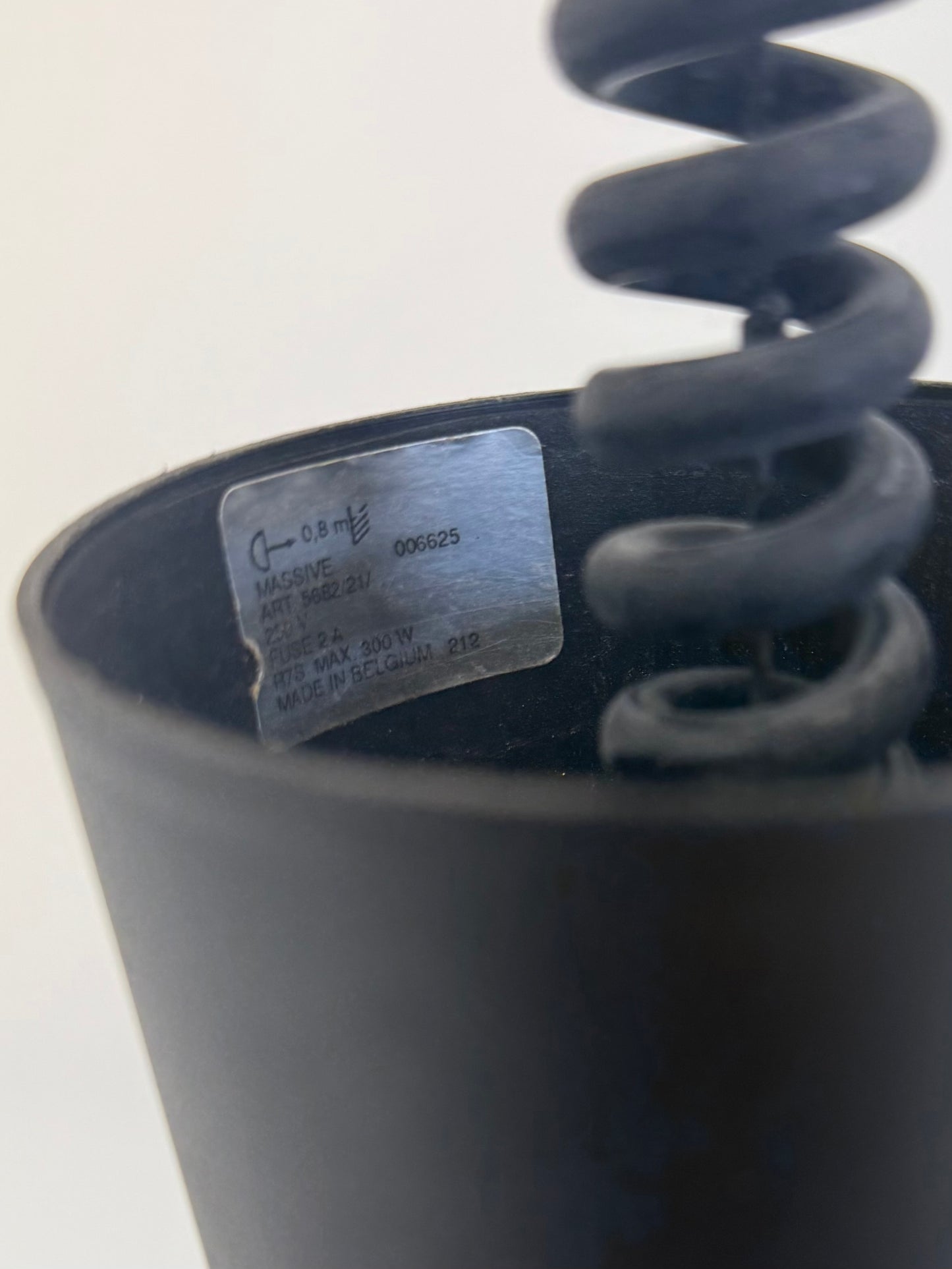 Vintage schotel hanglamp van Massive