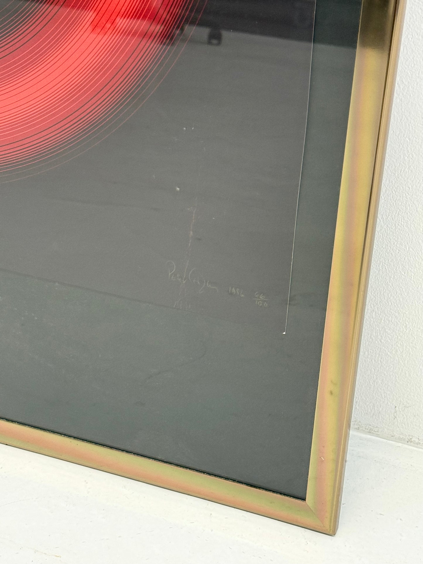 Peter Sedgley Zeefdruk 100 Impressions