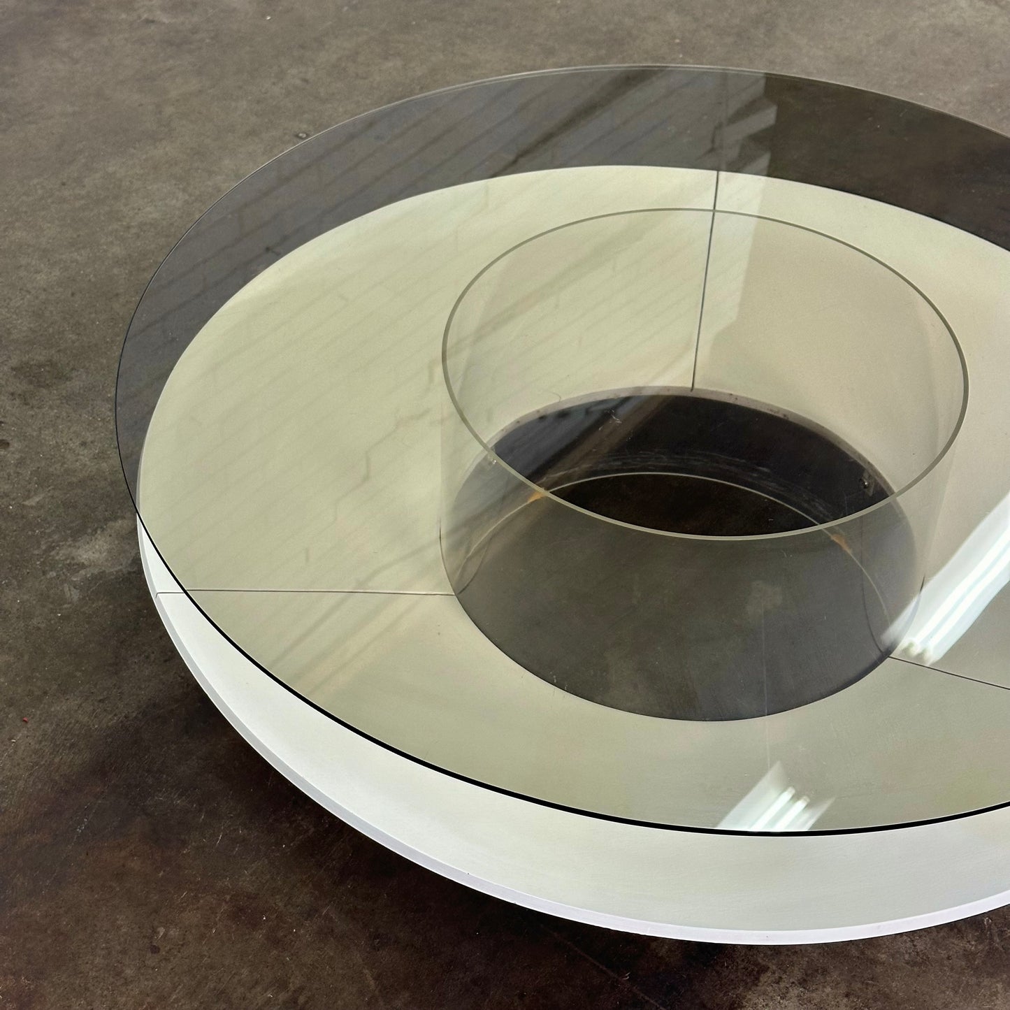 Unieke vintage space age salontafel