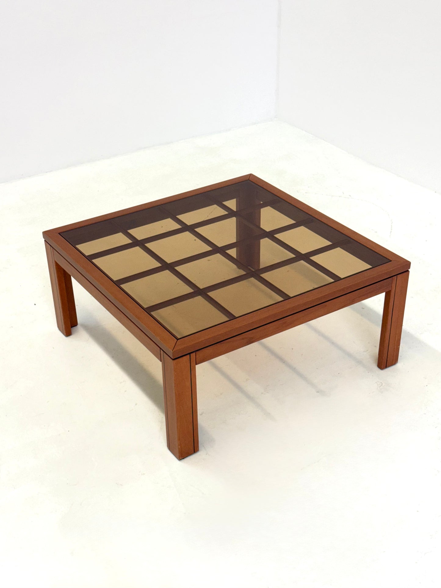 Brutalist Italiaanse salontafel van Caccia alla Volpe voor Linea Arredo