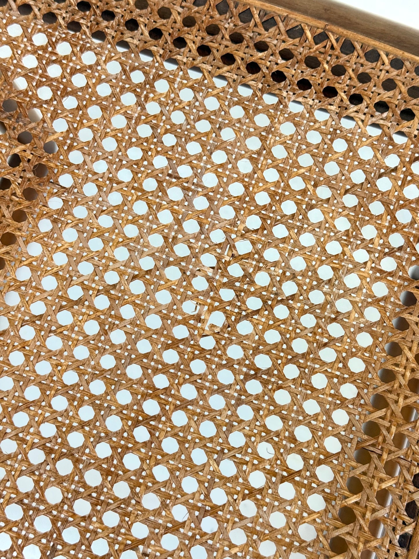 Set van 6 Ibisco Vintage Italiaanse Eetkamerstoelen met rotan