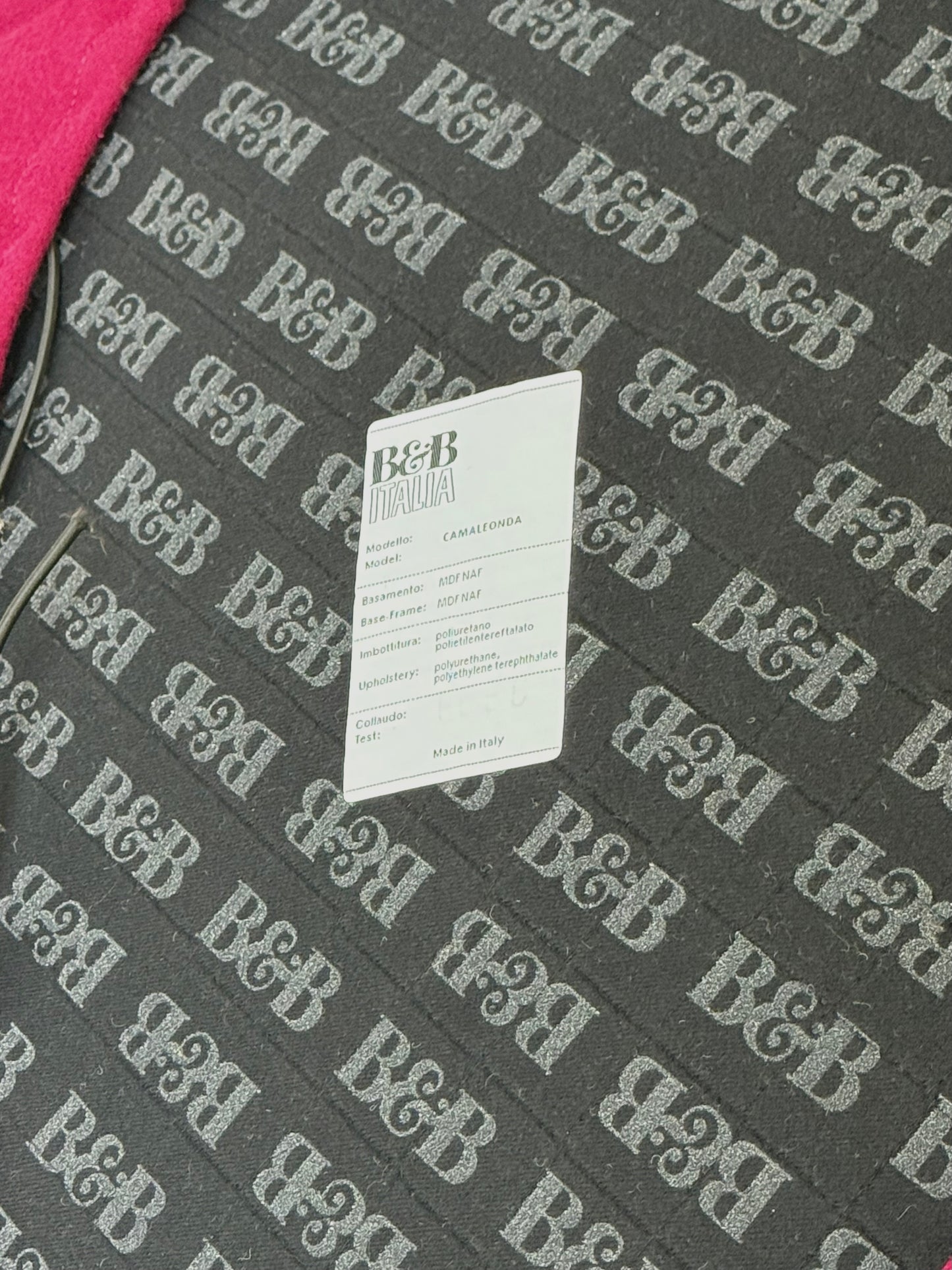 Camaleonda Modulaire Sofa in Bordeaux door Mario Bellini voor B&B Italia