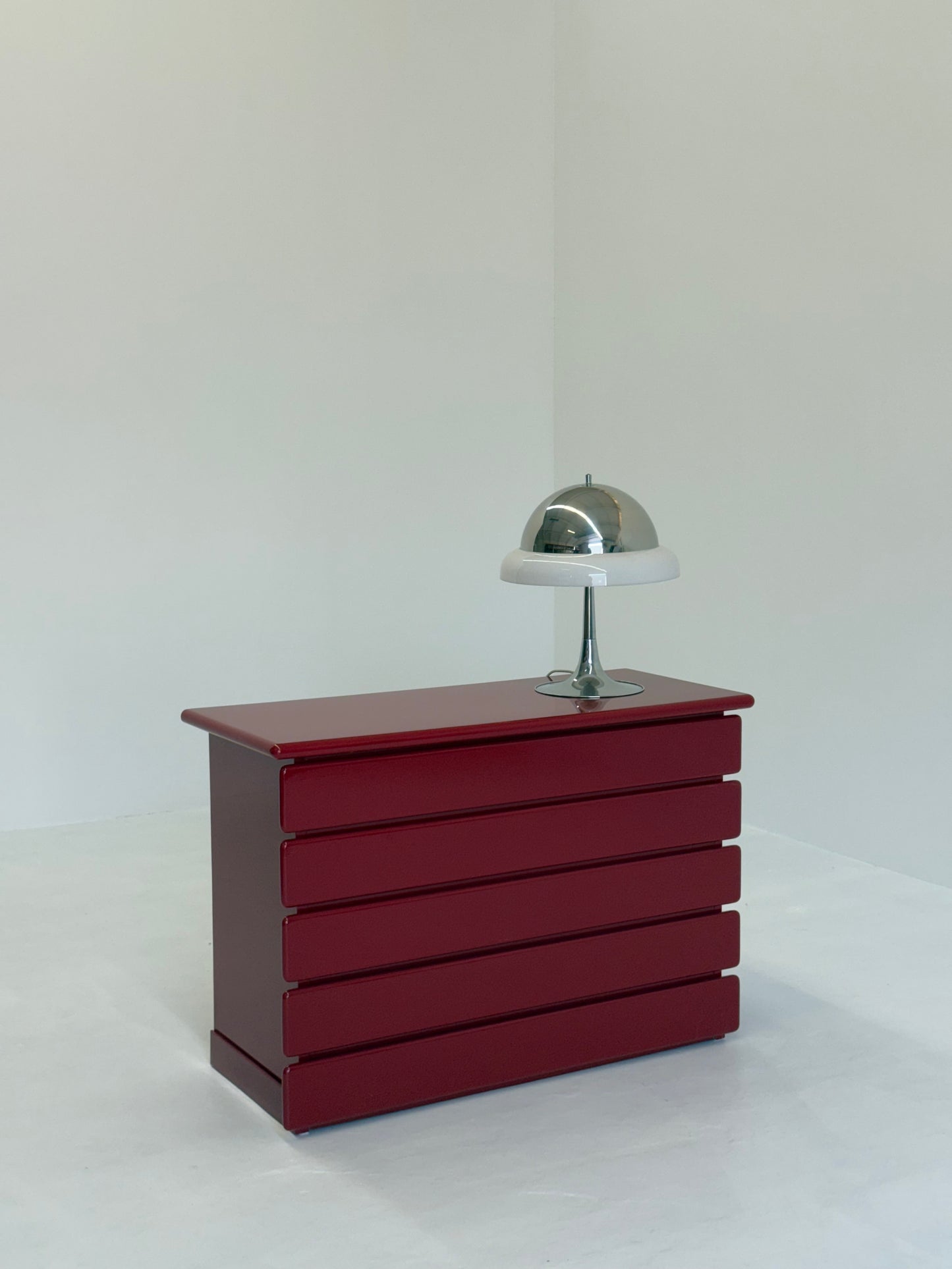 Vintage space age tafellamp door Reggiani Goffredo