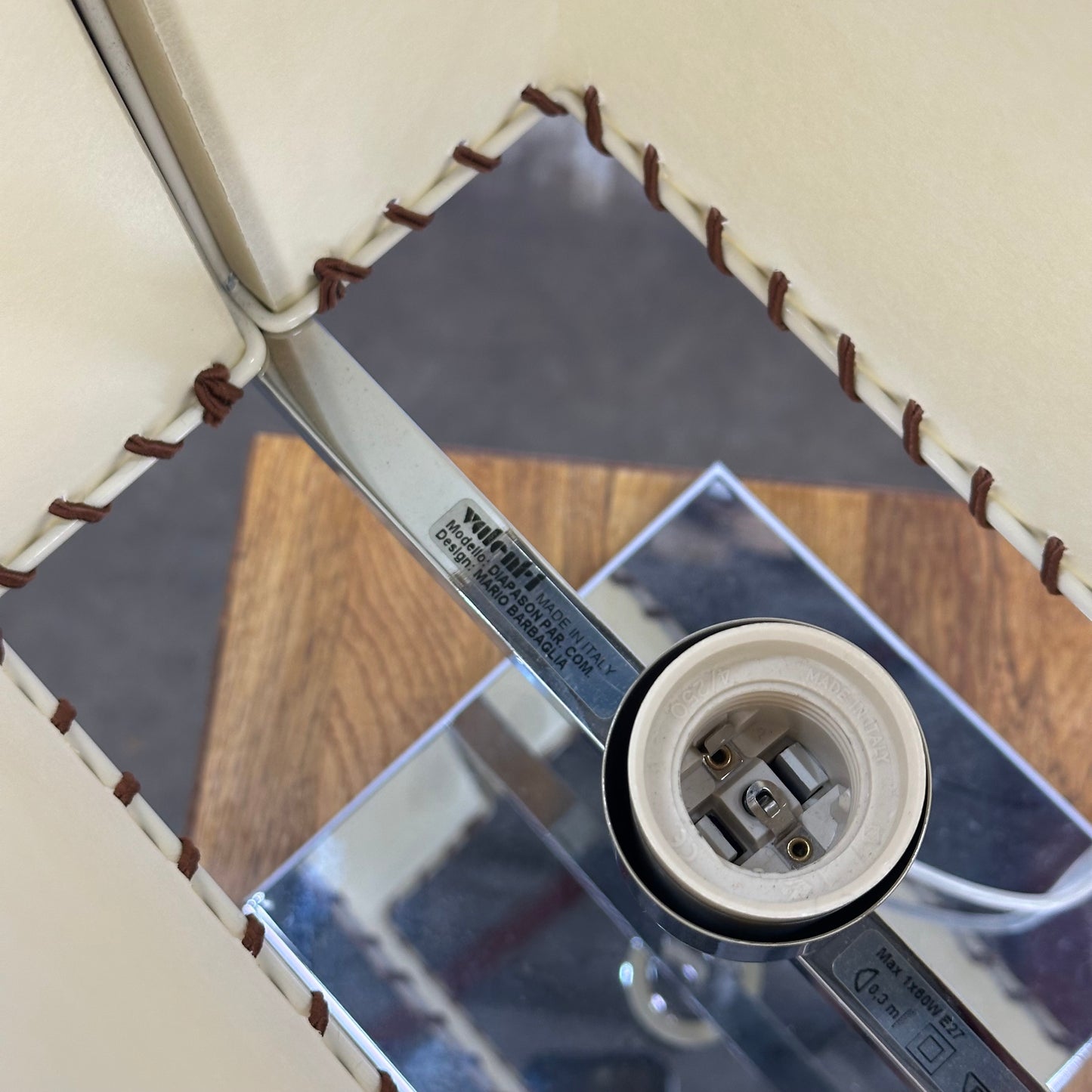 Tafellamp Diapason van Mario Barbaglia voor Valenti