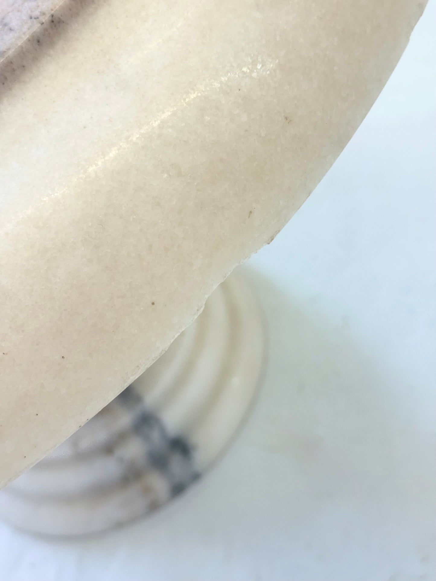 Grote massief marmeren vintage schaal