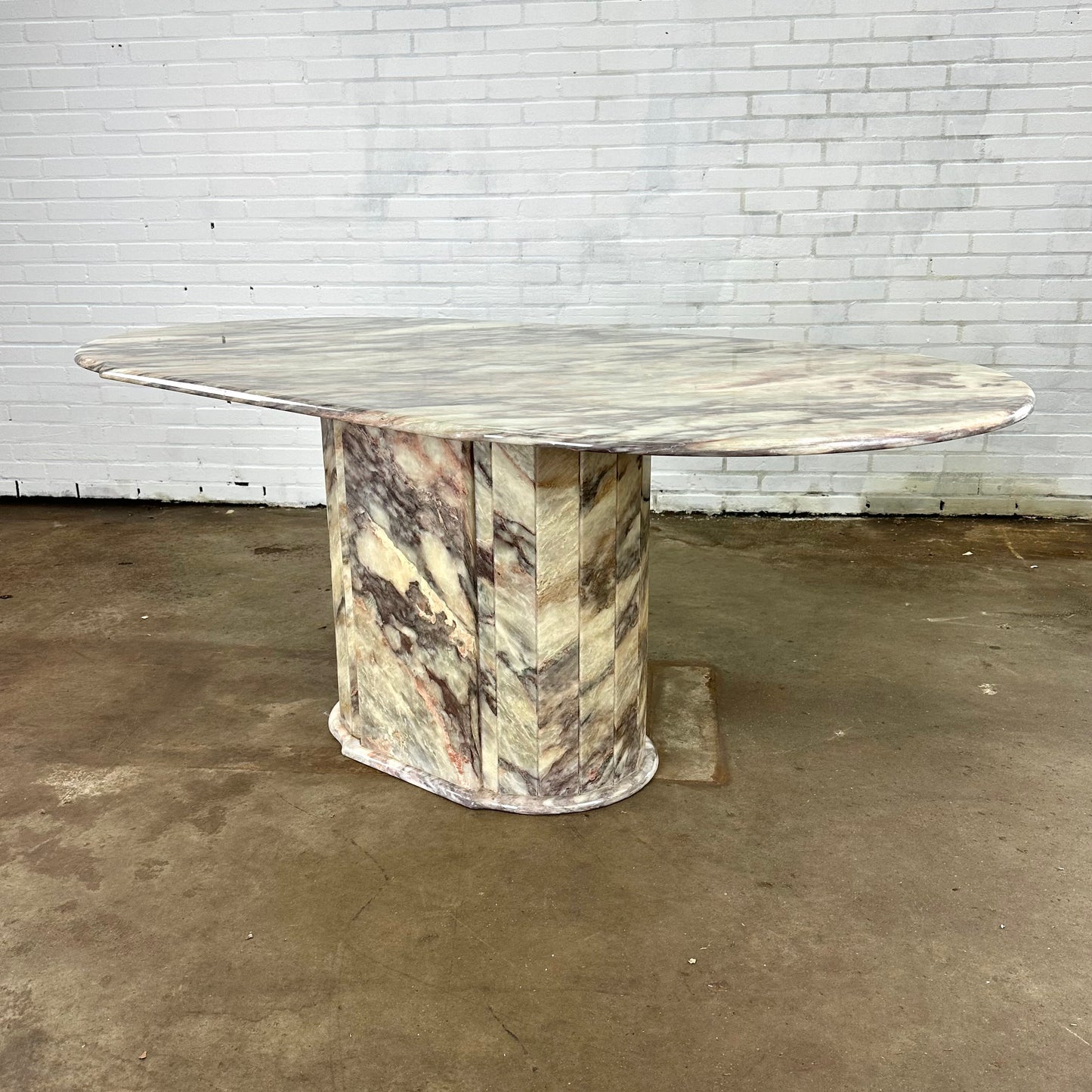 Vintage marmeren eettafel