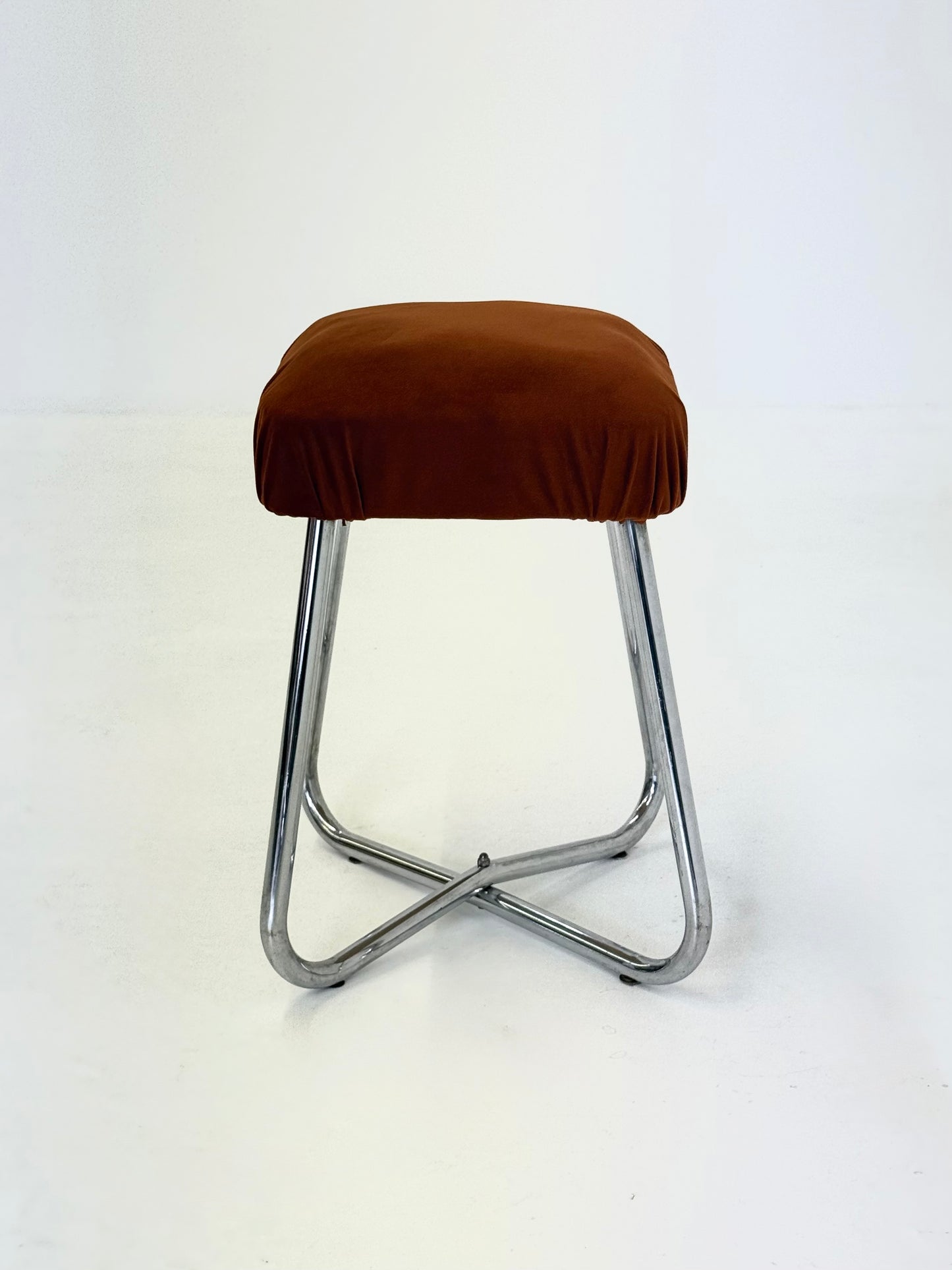 Vintage Bauhaus buisframe kruk