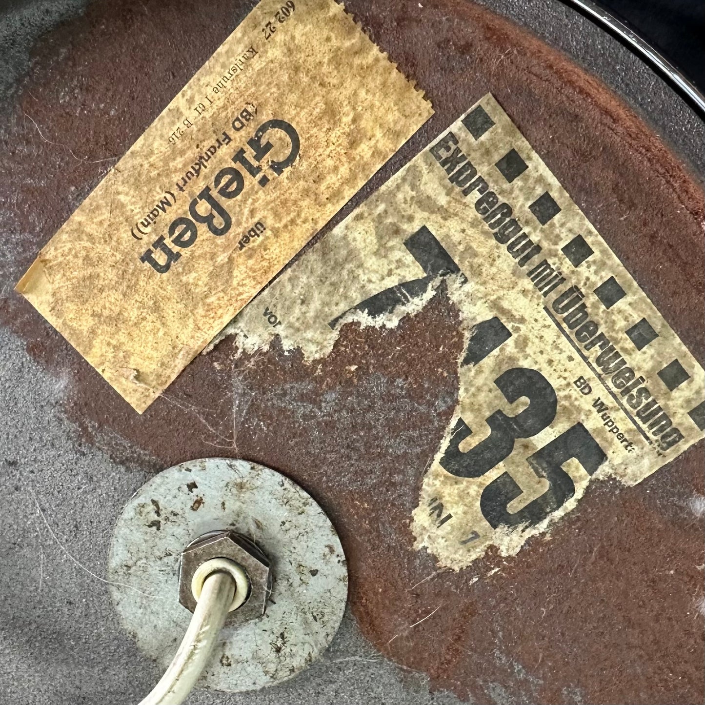 Vintage space age bollen vloerlamp van chroom