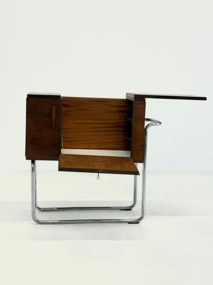 Italiaanse walnoot bar kast van Cova Milano