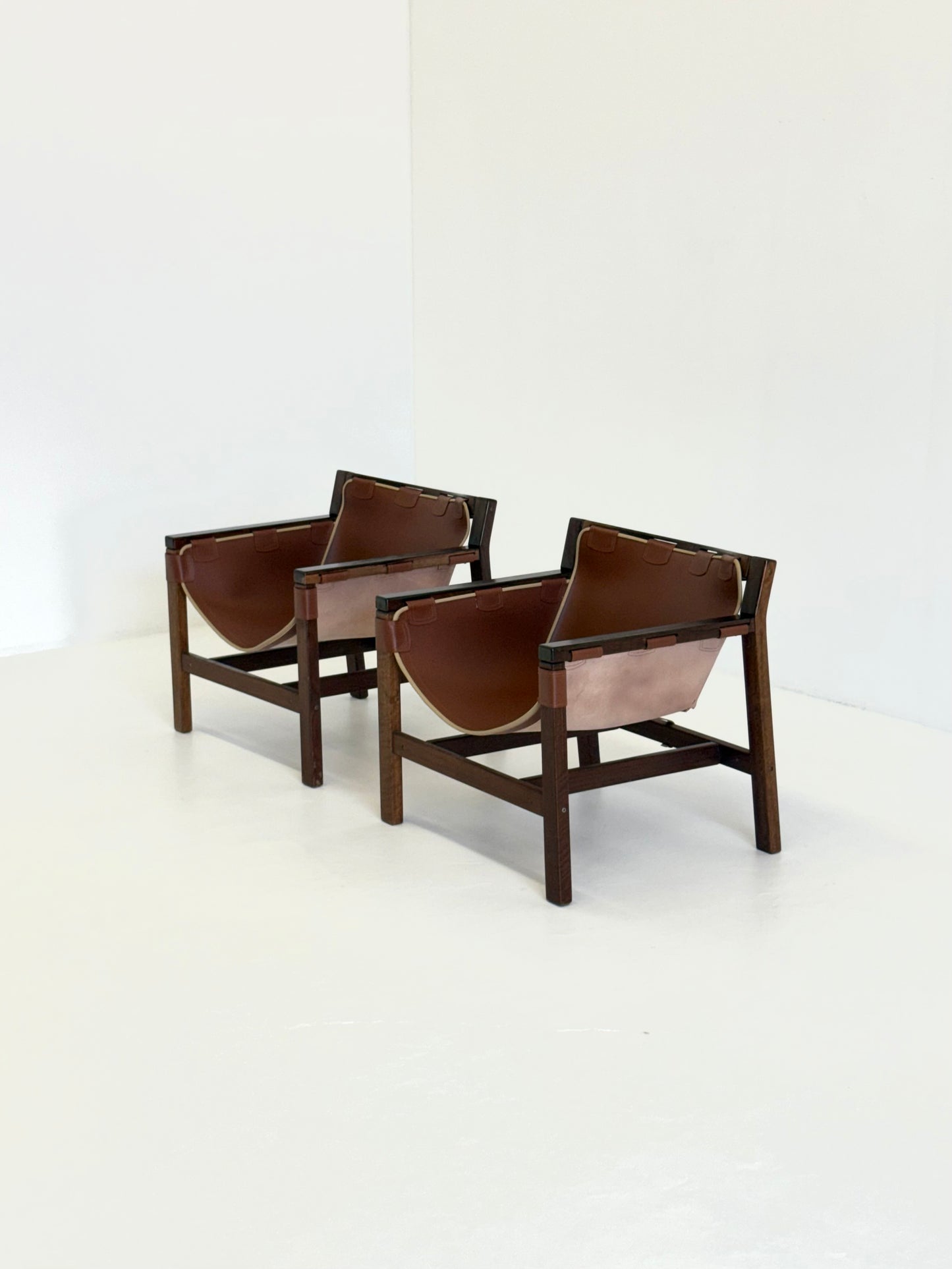 Safari Lounge Chairs van Carlo Hauner voor Forma