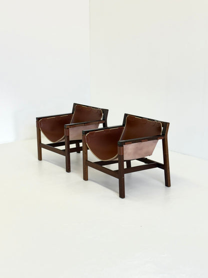 Safari Lounge Chairs van Carlo Hauner voor Forma