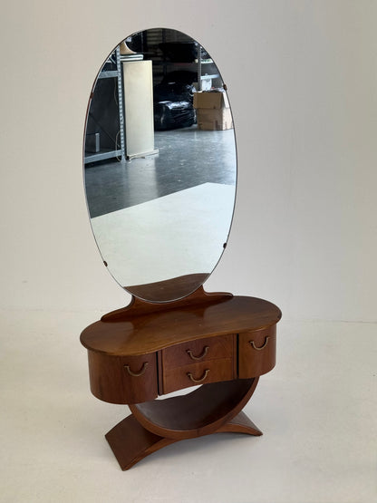 Art Deco Kaptafel van A A Patijn voor Zijlstra Joure uit de Jaren 30