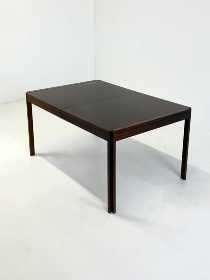 4D houten vintage eettafel door Angelo Mangiarotti voor Molteni