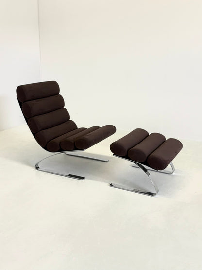 Sinus fauteuil van Reinhold Adolf & Hans-Jürgen Schröpfer voor COR