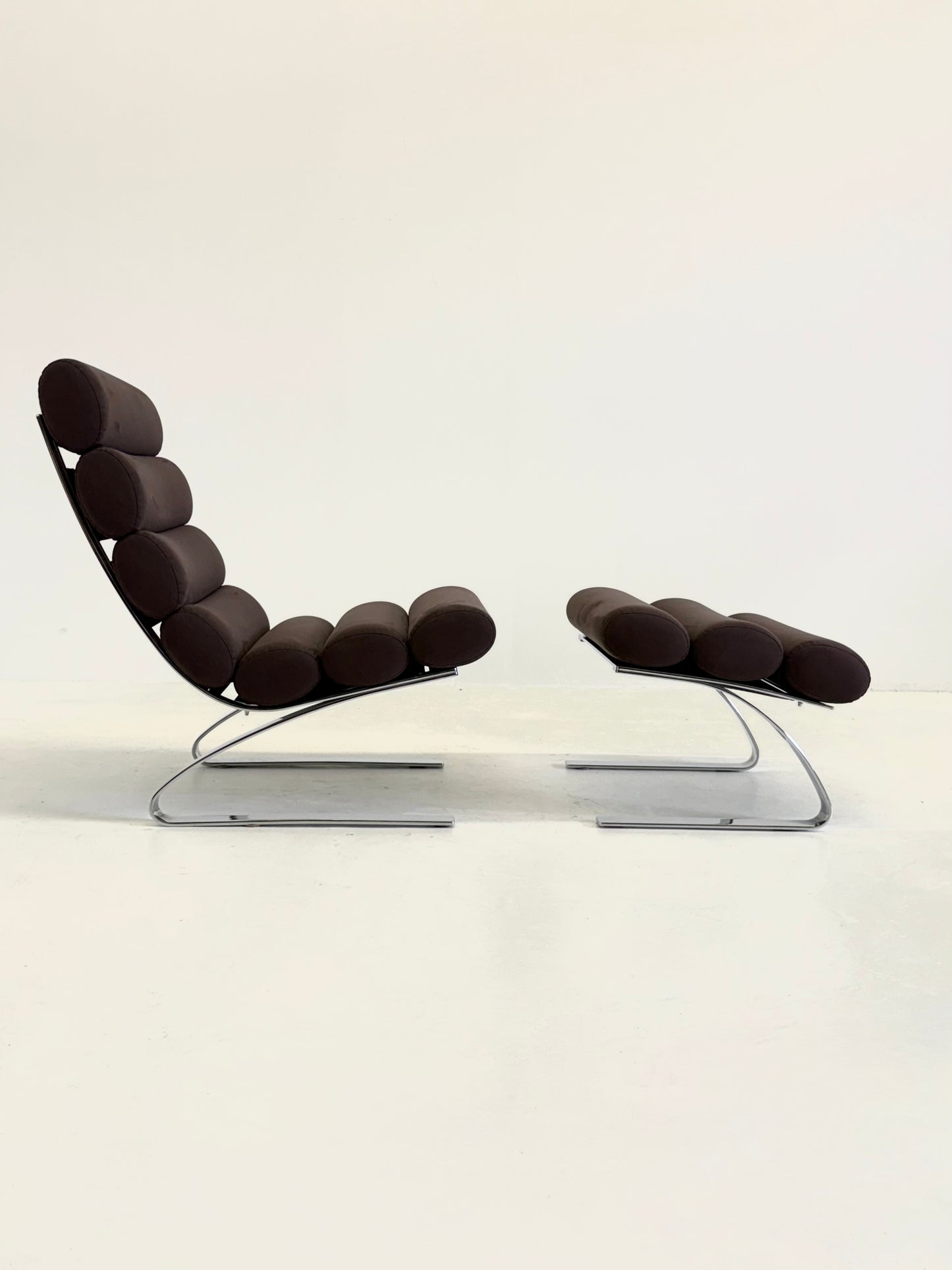 Sinus fauteuil van Reinhold Adolf & Hans-Jürgen Schröpfer voor COR