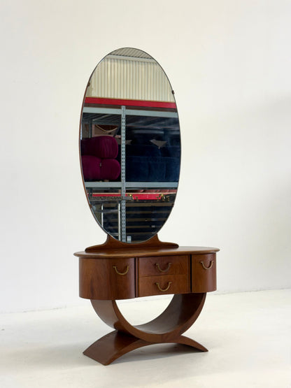 Art Deco Kaptafel van A A Patijn voor Zijlstra Joure uit de Jaren 30