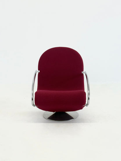 Verner Panton 123 fauteuil voor Fritz Hansen