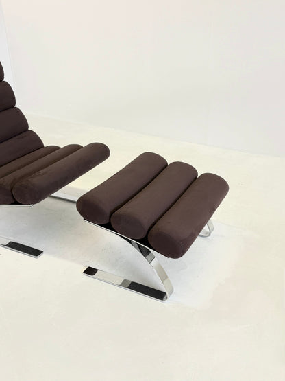 Sinus fauteuil van Reinhold Adolf & Hans-Jürgen Schröpfer voor COR