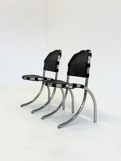 Set van 2 Medusa eetkamerstoelen van Studio Tetrarch voor Alberto Bazzani