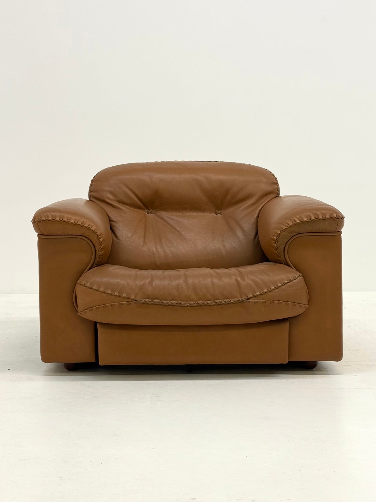 De Sede DS-101 camel bruin vintage fauteuils