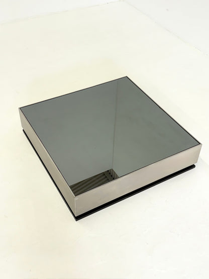 Giovanni Ausenda salontafel NY FORM spiegelglas