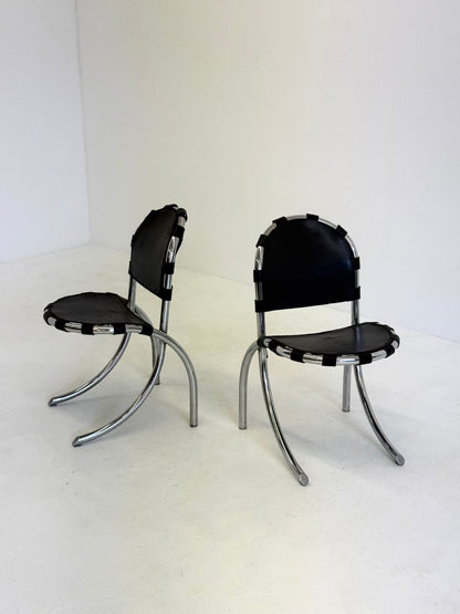 Set van 2 Medusa eetkamerstoelen van Studio Tetrarch voor Alberto Bazzani
