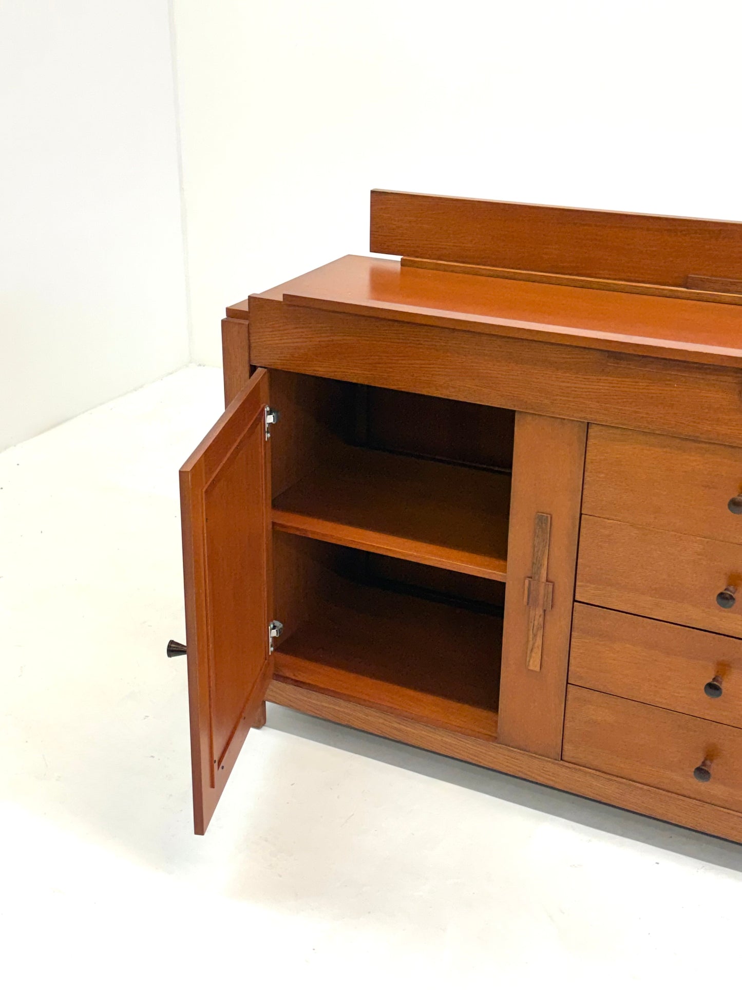 Kersenhouten Art Deco dressoir