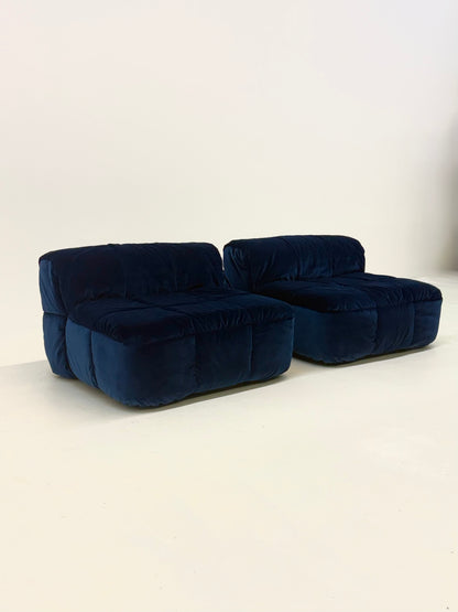 Strips sofa / fauteuils modules van Cini Boeri voor Arflex