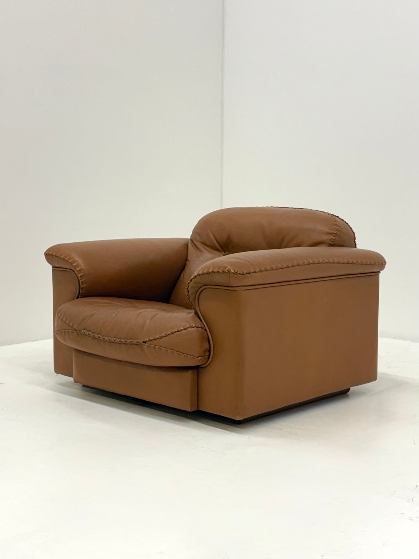 De Sede DS-101 camel bruin vintage fauteuils