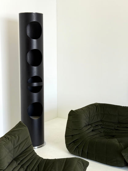 XL Space Age boekenkasten in zwart