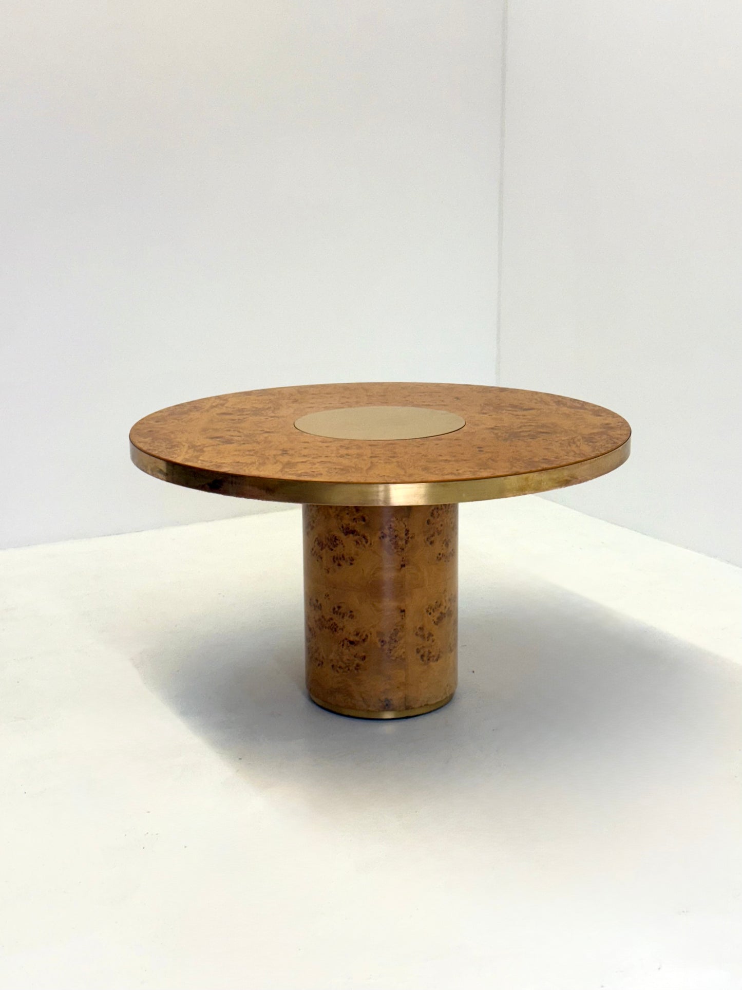 Ronde Eettafel Alveo door Willy Rizzo voor Mario Sabot