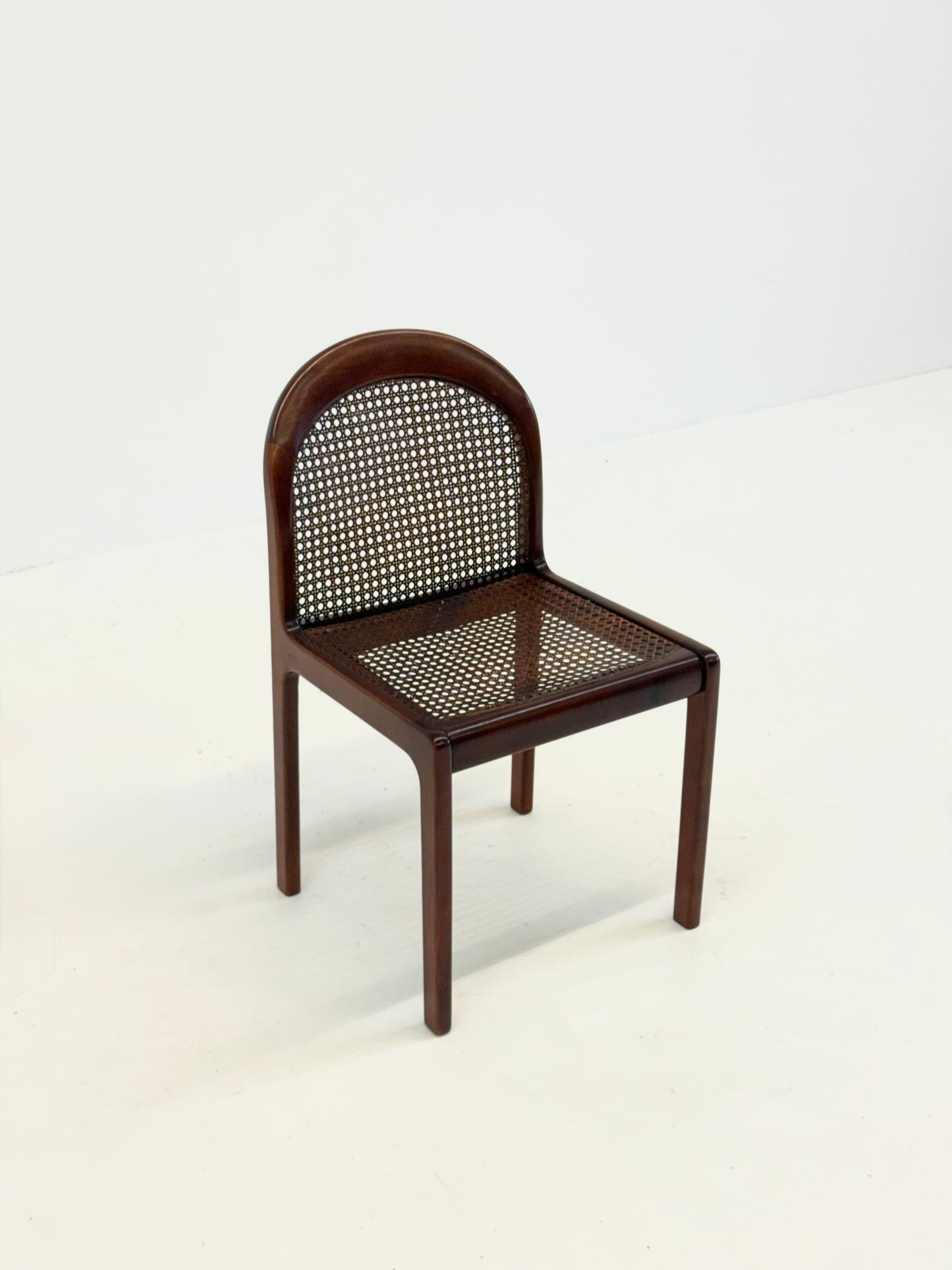 Set van vier Mid-Century eetkamerstoelen van Lübke