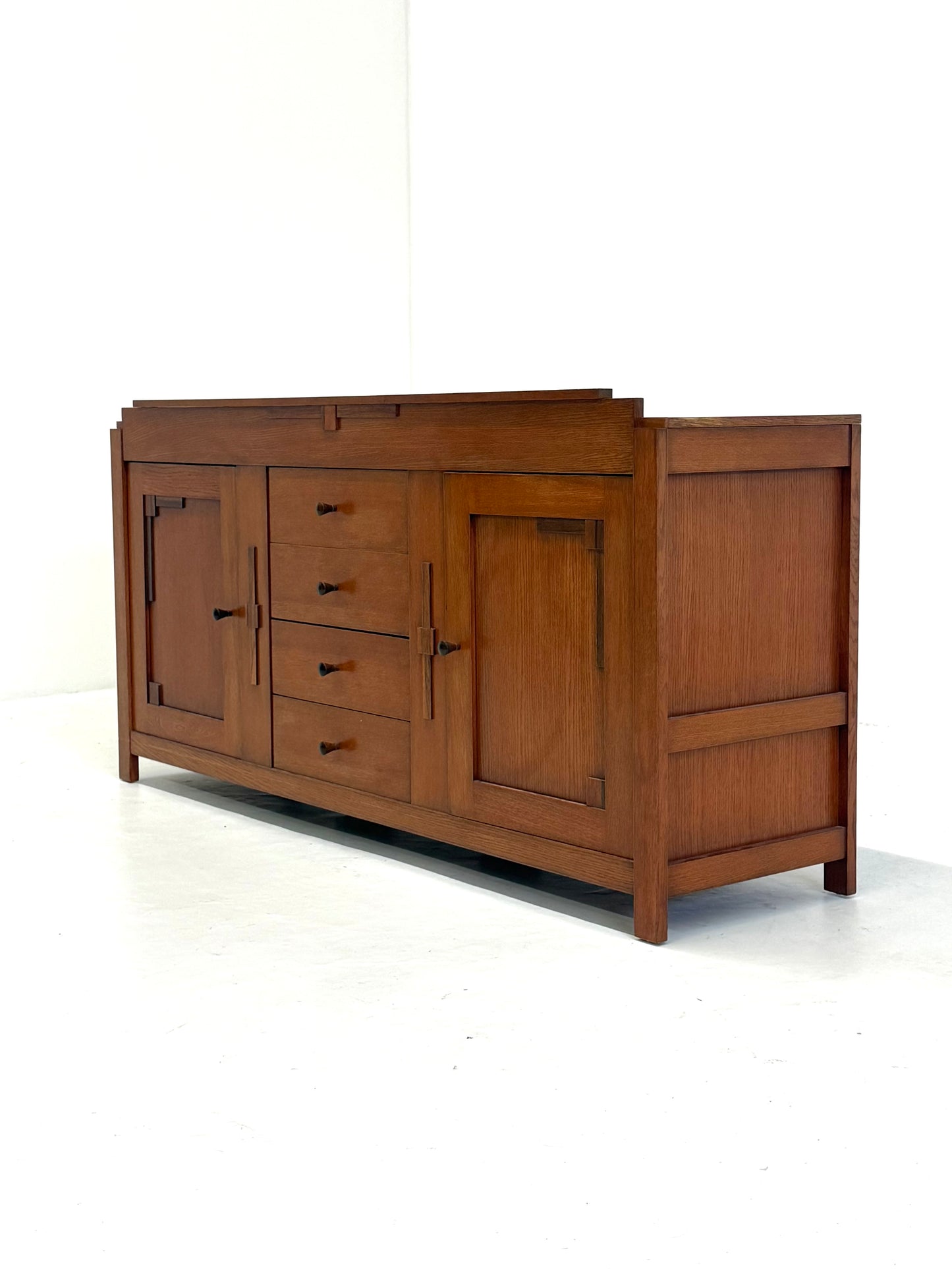 Kersenhouten Art Deco dressoir