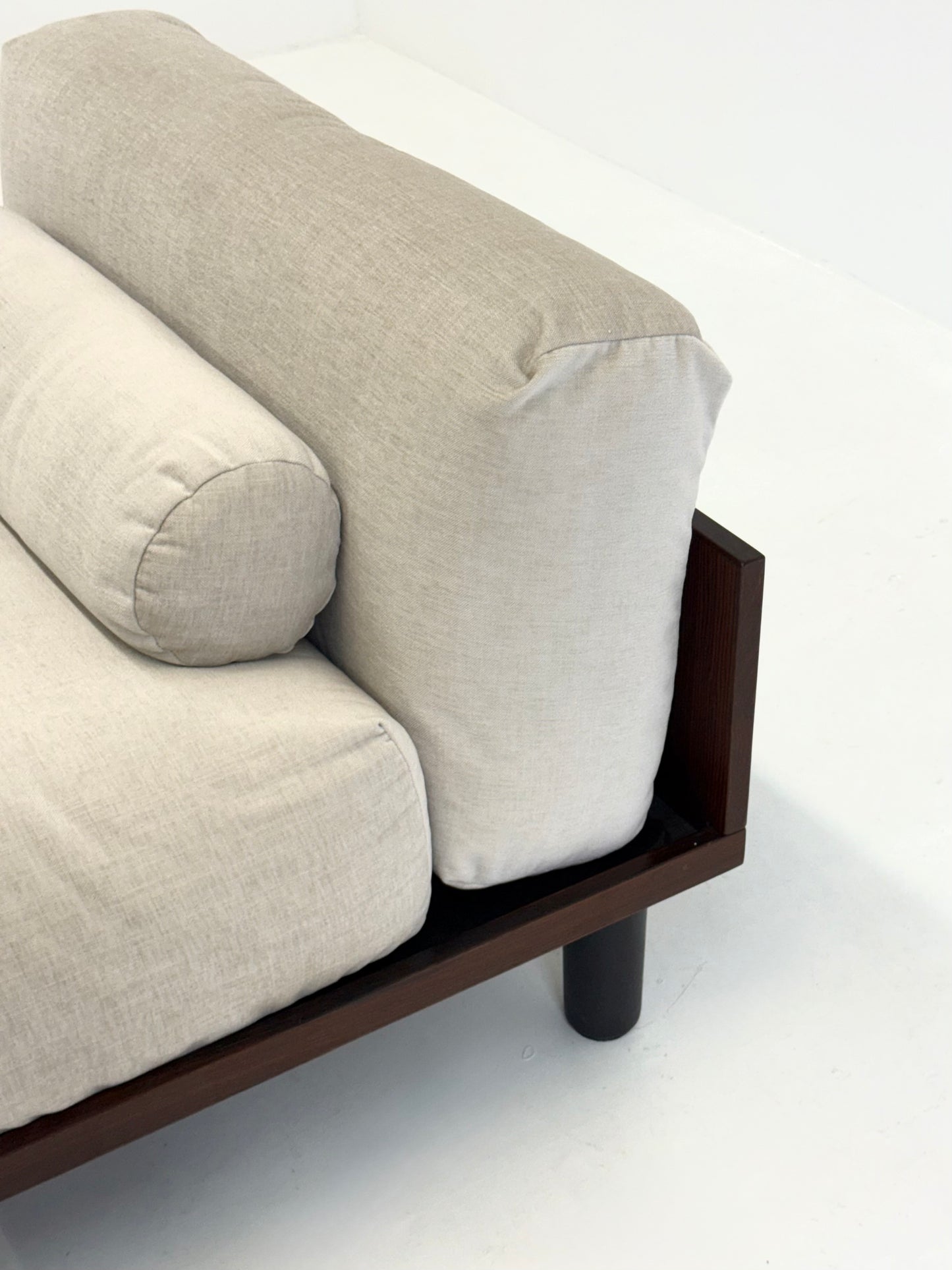 Modulaire Italiaanse bank met salontafel set in Japandi Stijl