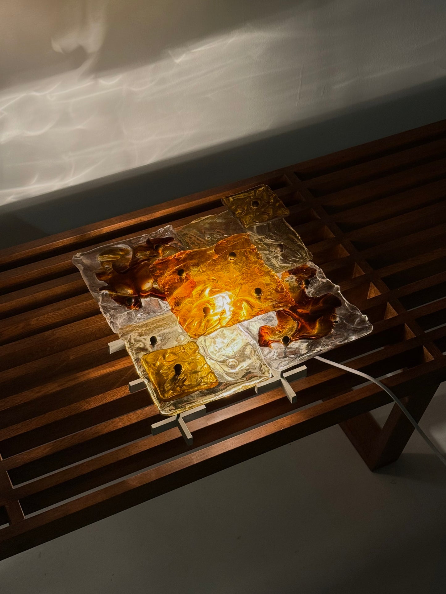 Patchwork wandlampen door Toni Zuccheri voor Venini