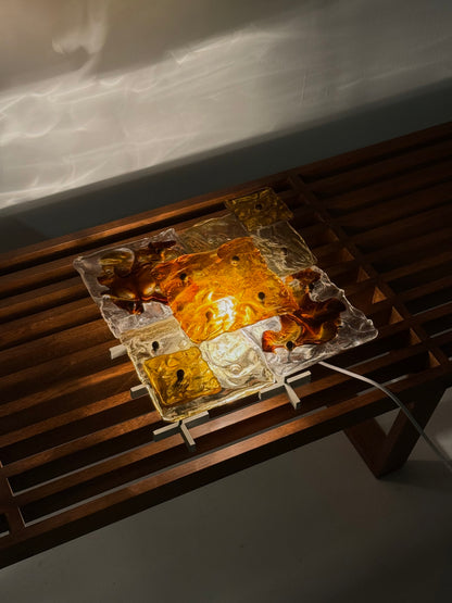 Patchwork wandlampen door Toni Zuccheri voor Venini