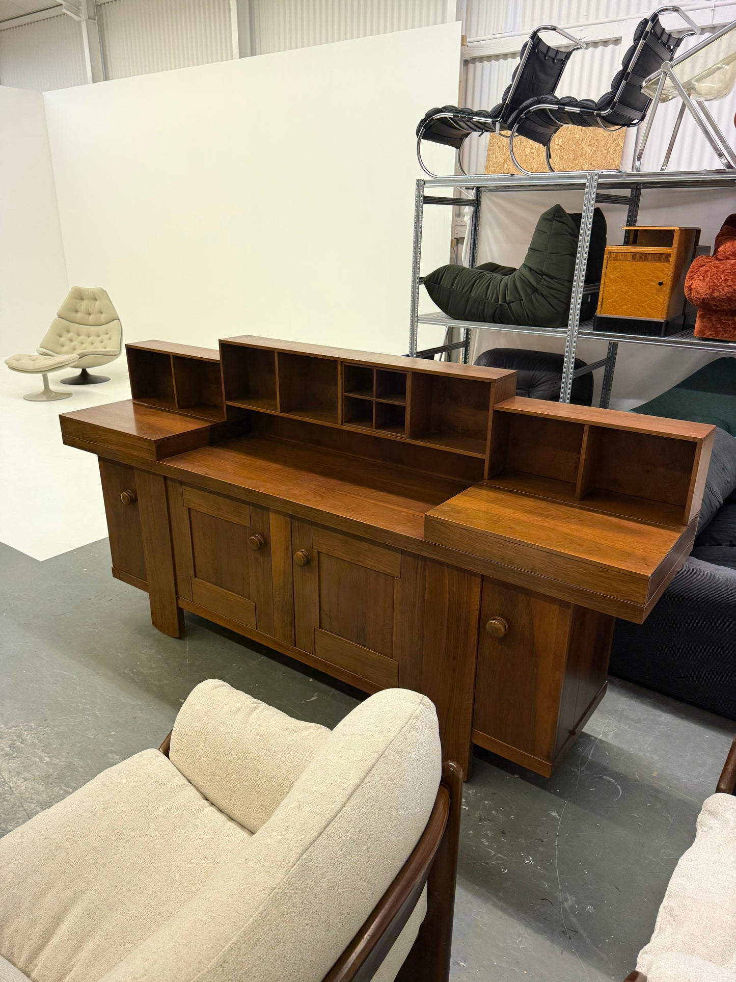 Vintage dressoir door Silvio Coppola voor Bernini