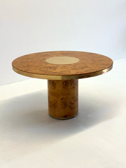 Ronde Eettafel Alveo door Willy Rizzo voor Mario Sabot