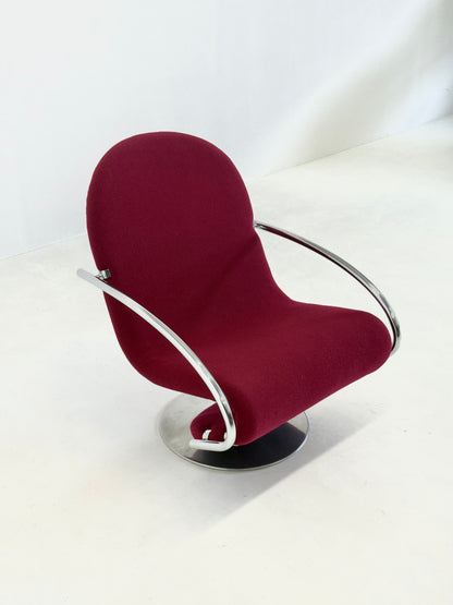 Verner Panton 123 fauteuil voor Fritz Hansen