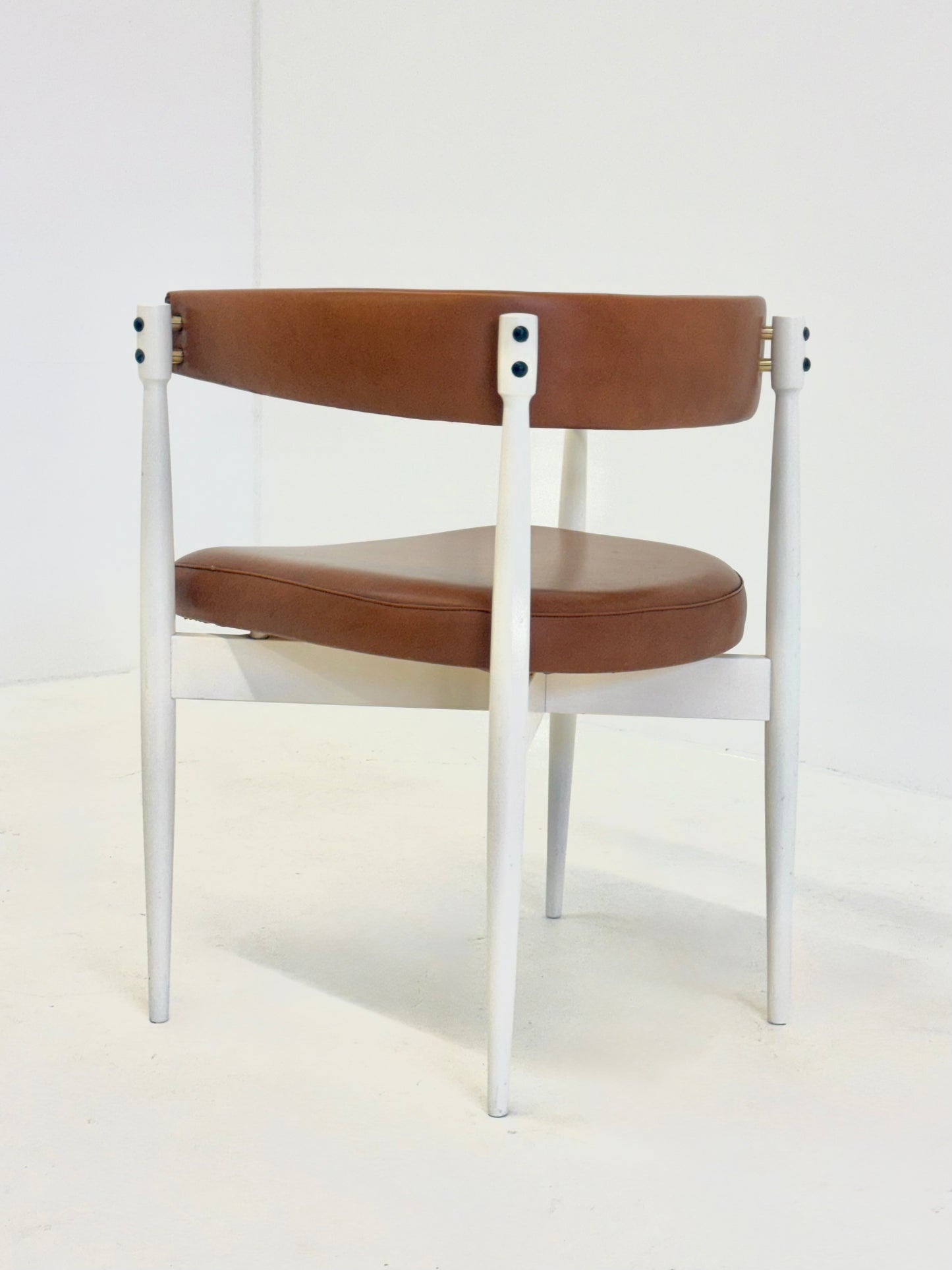 Vintage eettafel stoelen van A. Dal Vera e Figli & door Flam Sansoni