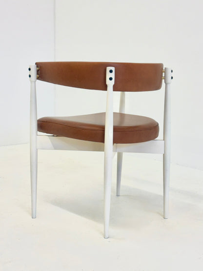 Vintage eettafel stoelen van A. Dal Vera e Figli & door Flam Sansoni