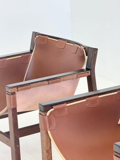 Safari Lounge Chairs van Carlo Hauner voor Forma