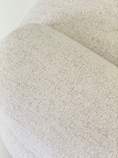 Sapporo Fauteuil van Mario Marenco voor Mobil Girgi in Crème Beige