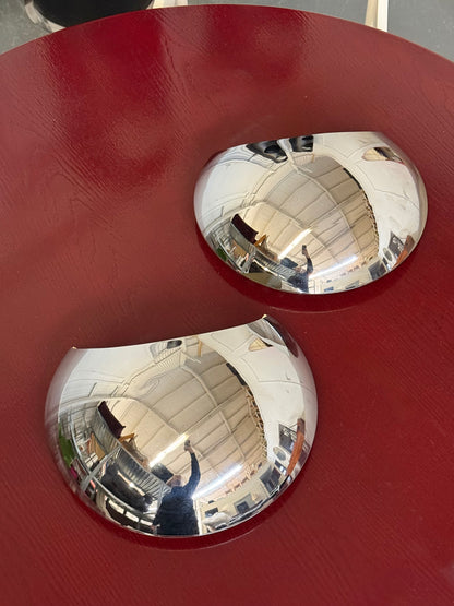 Set van 2 vintage space age wandlampen door Reggiani Goffredo