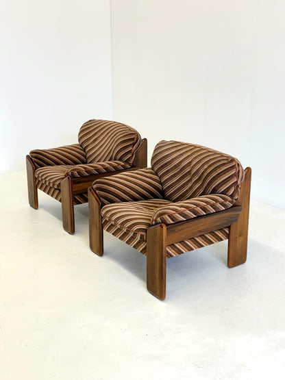 Sapporo fauteuil van Mario Marenco voor Mobil Girgi gestreept