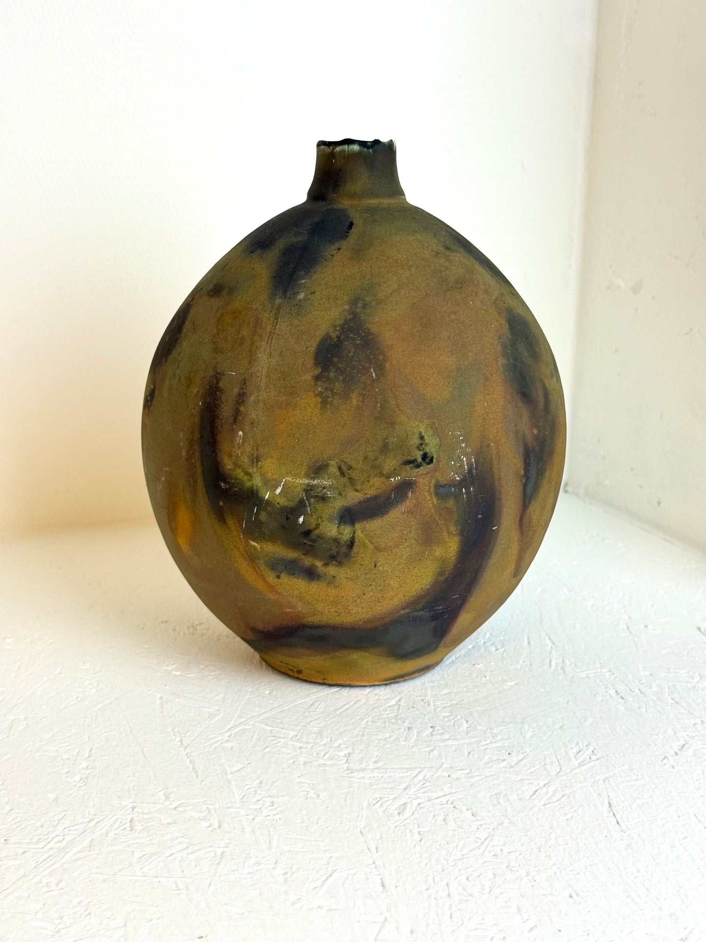 Vintage Japanse Aardewerk Vaas
