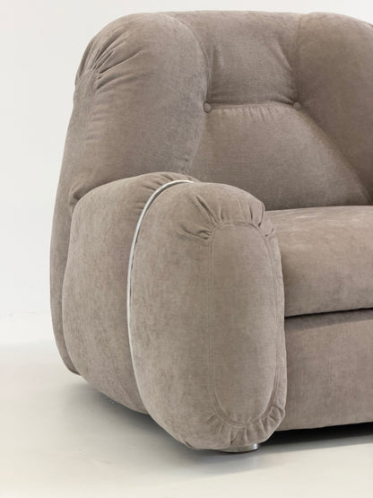 Agostino Lescai Tropicana Fauteuils voor Bedding Brevetti
