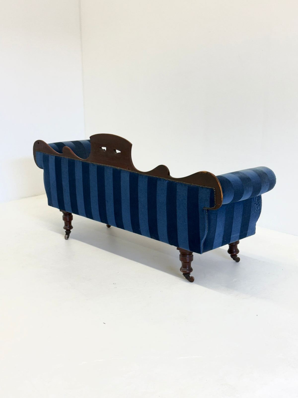 Antieke Victoriaanse Chaise Longue / Méridienne