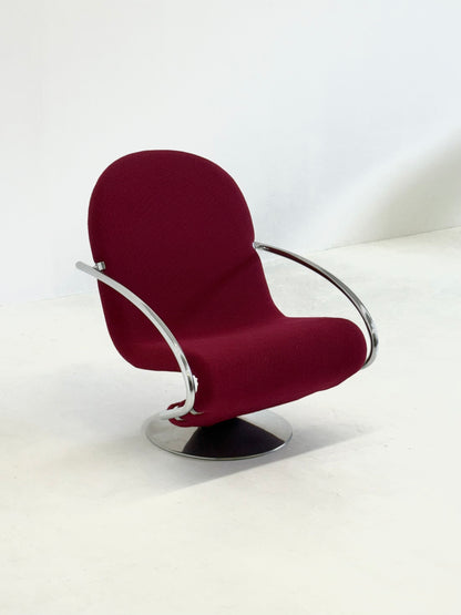 Verner Panton 123 fauteuil voor Fritz Hansen