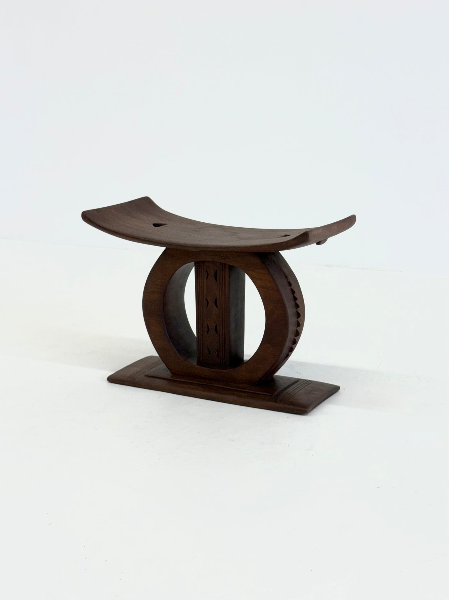 Ghanese Ahanti Afrikaans Houten Kruk